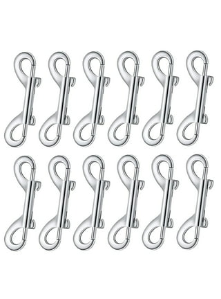 20pcs Rainbow Swivel Clasps Set 10pcs Metal 1.5 Trigger Snap Hooks Lanyard Keychain  Hook with 10pcs 25mm/0.98 Stainless Steel Flat Key Ring for Purse Strap  Keys Bag Pendant Dog Leash 