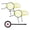 Three piece set, variant on Gieenan Football Goal Shootings Targets Disc with Targets Net Sport Goal Soccer Trackers