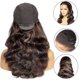 thumbnail image 4 of Peluca de cabello humano con encaje frontal, efecto ombré, ondas brasileñas, 13x4, pre-depilada, densidad 150, para mujeres negras., 4 of 5