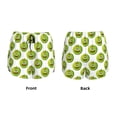 thumbnail image 4 of Disketp Happy Fruit Print Women's Shorts Workout Shorts for Athletic Gym Running Shorts with Phone Pockets XX-Large, 4 of 8