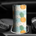 thumbnail image 3 of 20 OZ Slim Tumblers Pineapple Coffee Travel Mug with Lid and Straw,Stainless Steel Vacuum Insulated Water Bottle Gifts for Women Mothers, 3 of 7