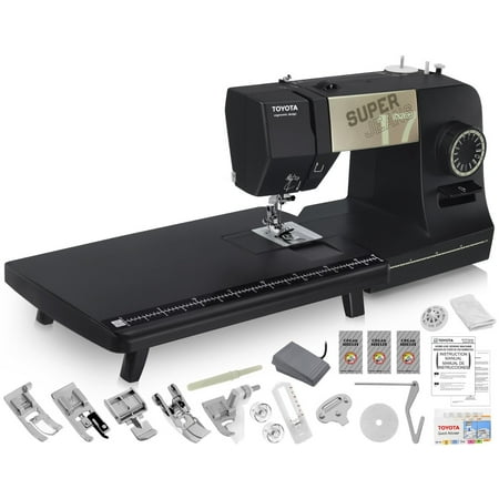 TOYOTA Super Jeans J17XL Sewing Machine (Glides Over 12 Layers of Denim) w/ Extension Table +