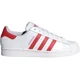 thumbnail image 1 of Size 11.5- Ad-id-as Men’s Superstars Sneakers Shoes, White/Better Scarlet., 1 of 5