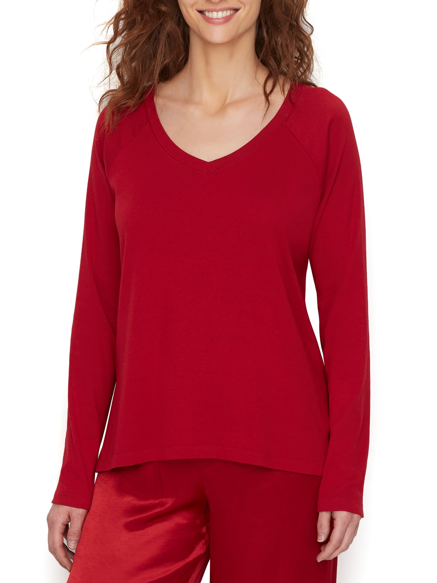 PJ Harlow Womens Frankie Knit Lounge Top StyleFRANKIE