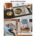 thumbnail image 5 of Large Induction Cooktop Protector Mat Vintage Skeleton Stove Top Covers for Electric Stove, Owls Butterfly Retro Art Decorative Stove Burner Cover Mats, Glass Top Stove Cover, 5 of 7