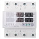 thumbnail image 2 of Voltímetro Amperímetro con Protector de Sobretensión y Subtensión Ajustable Trifásico 3P4W Protección de Límite de Corriente de Riel DIN 100 A, 2 of 5