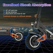 KUKIRIN G3 Pro Electric Scooter for Adults, Dual 1200W Powerful Motor, 40Mph Top Speed, 49 Miles Max Range, 52V/23AH Large Battery Capacity,Dual Hydraulic Disc Brakes System Folding Electric Scooter