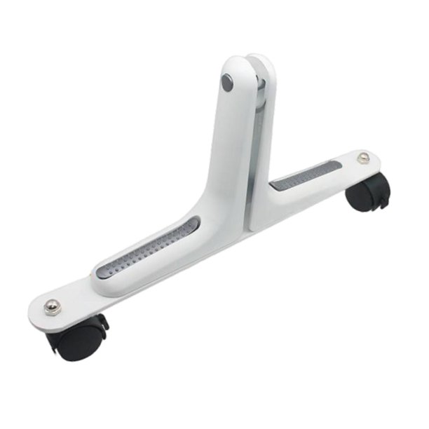 Soporte separador de ambientes, patas de repuesto para mamparas, ajustable, grueso, para hoteles. Blanco