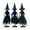3pcs, variant on Witch Figurines Halloween Decoration with Stand Lighted Statues Handcrafted Primitive Design for Fireplace Desktop