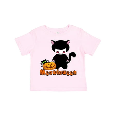 

Inktastic Halloween Kitty Gift Toddler Toddler Girl T-Shirt