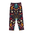 thumbnail image 4 of Balery Colorful Mexican2 print Women's Pajama Pants,Ultra Lightweight Pjs,Lounge Pant-XX-Large, 4 of 9