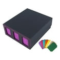 thumbnail image 4 of Caja para baraja de cartas coleccionables, soporte para guardar cartas de juego Púrpura, 4 of 9