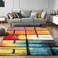 thumbnail image 6 of Luxe Weavers Art Deco Geometric Multi 9x12 Area Rug, Indoor Carpet, 6 of 7