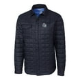 thumbnail image 2 of Men's Cutter & Buck Navy San Antonio Missions Rainier PrimaLoft Eco Insulated Quilted Button-Up Shacket, 2 of 3