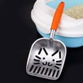 thumbnail image 3 of Metal Litter Shovels Aluminum Alloy Litter Shovel With Long Handle Easy To Clean For Pets, Twill Stripes, 3 of 4