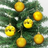 Christmas Ball Ornaments Sets - 24pcs Small Shatterproof Plastic Balls for Christmas Tree Decorations Hanging Ornaments