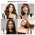 thumbnail image 5 of RACCOMB 5-in-1 Hair Styler, Air Styling & Drying System, Powerful Hair Dryer Brush & Multi-Styler with Auto-Wrap Curlers, Oval Brush, Hair Straightener, Portable Package, 5 of 13