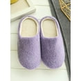 thumbnail image 3 of Women Women's Slippers Fuzzy Plush Fleece Lined House Shoes for Indoor,Outdoor w/Anti-Skid Sole, 3 of 5