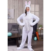 White Bunny Costume for Adults