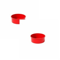 Clearance Bakeware under $6 Silicone Cake Pans For Baking Round Cake For Cupcake Cheese Cakes And Cakes Non Stick Silicone Bakeware Sets