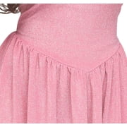 Fun World Womens Pink Glitter Ghost Face Dress Costume - Size Small/Medium - Pink
