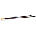 thumbnail image 2 of Yarn Knitting Needles (14' Length) - (Maple Head Rosewood Body) - 10mm, 2 of 6