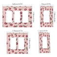 thumbnail image 2 of Yayeee Rocker Switch Wall Plate 3-Gang 6.5"x4.6" Home Decorative Outlet Cover, Cherries Pattern, 2 of 6