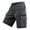 Gray, variant on Timoontee Men 5 Inseam Shorts Multiple Utility Pockets for Workout Sessions Stretchy Comfort Fabric All Day Fit Black M