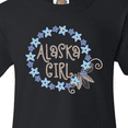 thumbnail image 4 of Inktastic Alaska Girl Forget-Me-Not Flower Youth T-Shirt, 4 of 5