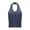 Blue, variant on Womens Halter Tank Top Solid Color Backless Blouses Loose Breathable Casual Workout Layering Tops