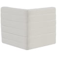 thumbnail image 4 of Meridian Furniture Quincy Cream Velvet Modular Corner Chair, 4 of 26