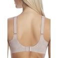 thumbnail image 2 of Bali Comfort Revolution Easylite Back Close Wireless Bra Evening Blush/Gloss Floral M Women's, 2 of 2