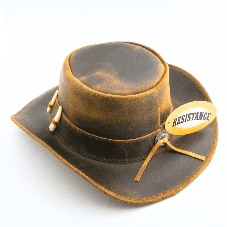 Resistance Premium Australian Leather Cowboy Hat Crocodile  display picture 1