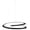 Black, variant on AC7678BK Artcraft Lighting Ara - 30W LED Pendant In Modern Style-3.54 Inches Tall and 22.8 Inches Wide