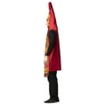 thumbnail image 4 of Rasta Imposta McCormick Cholula Hot Sauce Halloween Costume, Men and Women's, Red, Adult One Size, 4 of 5