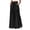 Black #042, variant on Linen Palazzo Pants for Women Casual Bag Flowy Wide Leg Pants Summer Loose Linen Culottes gaucho Plazo Pant, M
