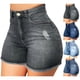 thumbnail image 5 of Txlixc Pantalones cortos casuales para mujeres, pantalones cortos de cintura alta Txlixc  moda, 5 of 5