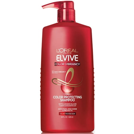 L Oreal Elvive Color Vibrancy Protecting Shampoo for Color Treated Hair 28 fl oz