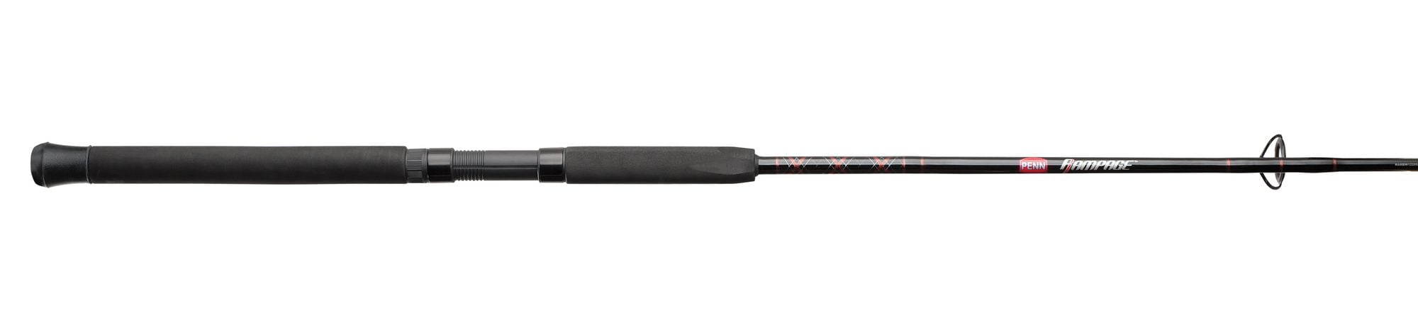 (2 pack) PENN Rampage® Boat Spinning Rod, 7' Medium Fishing Rod