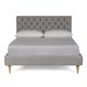 thumbnail image 3 of Cama Matrimonial Makora Velaria Gris Claro Tapizada en Tela Tipo Velvet (No Incluye Colchón), 3 of 8