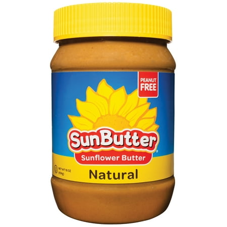 (6 Pack) Sunbutter Natural Sunflower Butter, 16 (Best Tasting Sunflower Butter)