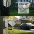 thumbnail image 4 of 15 Amp WRTR GFCI Power Outlet Box 125 Volt, Heavy Duty Lockable Weatherproof Outdoor Electrical Panel, Outdoor Receptacle for EV RV Generator Camper Trailer Motorhome, ETL Listed, 4 of 4