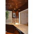 thumbnail image 5 of 225-Steampunk 2 ft. x 2 ft. PVC Glue-up or Lay-in Ceiling Tile in Antique Copper (4 Sq.ft) - 1 Piece, 5 of 5
