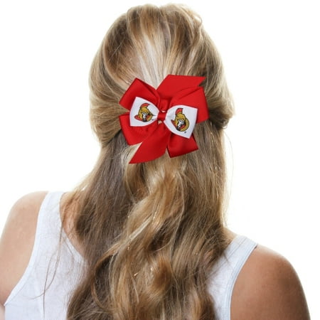 Ottawa Senators Fan Bow - Red/White - No Size