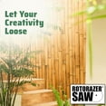 thumbnail image 3 of Rotorazer Compact Circular Saw Set with 3.35 in Blades, Dust Collector and Case, Green, 3 of 9