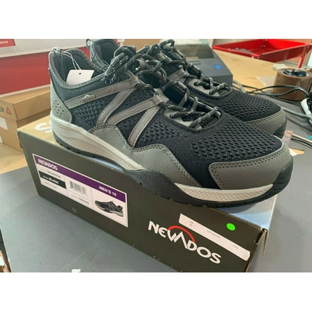 NEVADOS Men's Brandon Sneakers Hiking Trail Shoes Black/Gray 11