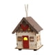 thumbnail image 5 of Cabaña de madera luminosa de Navidad, construcción robusta coleccionable, regalo de Navidad. Estilo C, 5 of 9