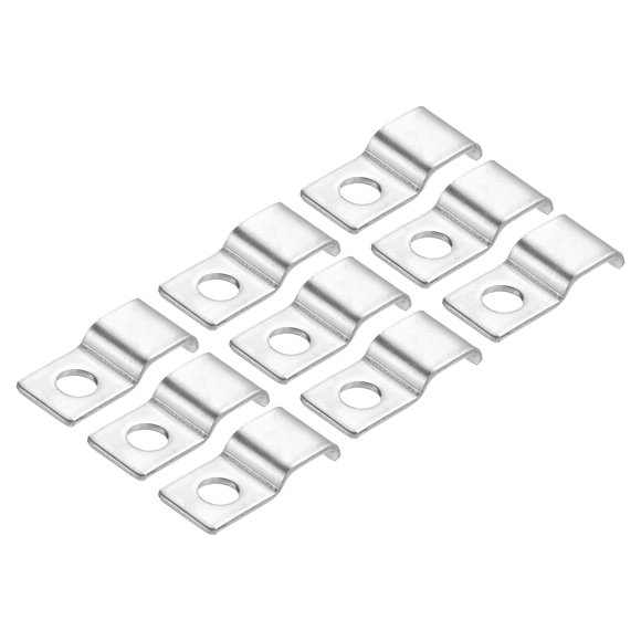 Unique Bargains 40Pack Pipe Strap, 304 Stainless Steel Pipe Support Strap Fit for 3/8in(9mm)