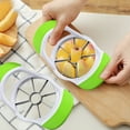 thumbnail image 3 of 1 Pcs Fruit Cutter, Stainless Steel Fruit Tool, Fruit Vegetable Cutter, The Must-Have Kitchen Gadget The Ultimate Fruit Cutting Tool, 3 of 6