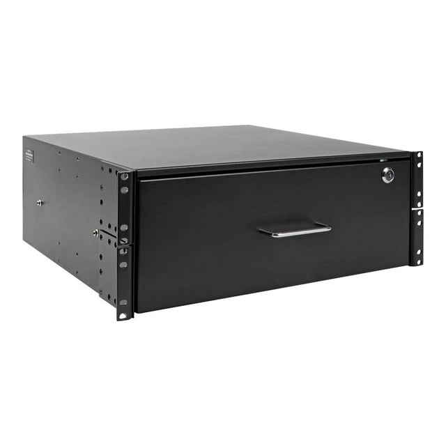 Tripp Lite 4U Locking Rackmount Storage Drawer Rack Enclosures/ Open Frame 4U - Tiroir de Rangement - Noir - - 19 Pouces